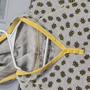 American Rag Cie Bee Bumblebee Thermal Waffle Hoodie